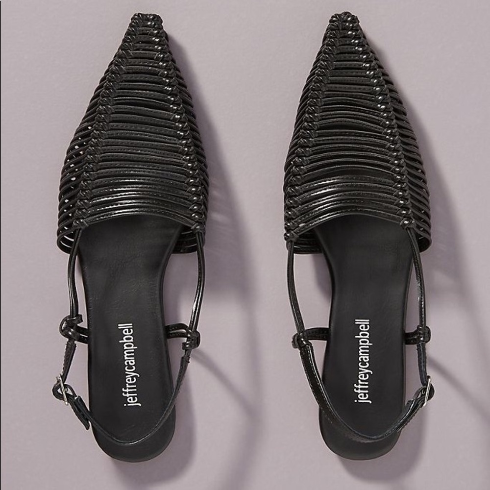 NWOT - Jeffrey Campbell Myron Slingback Flats
